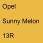 Preview: Opel, Sunny Melon, 13R.